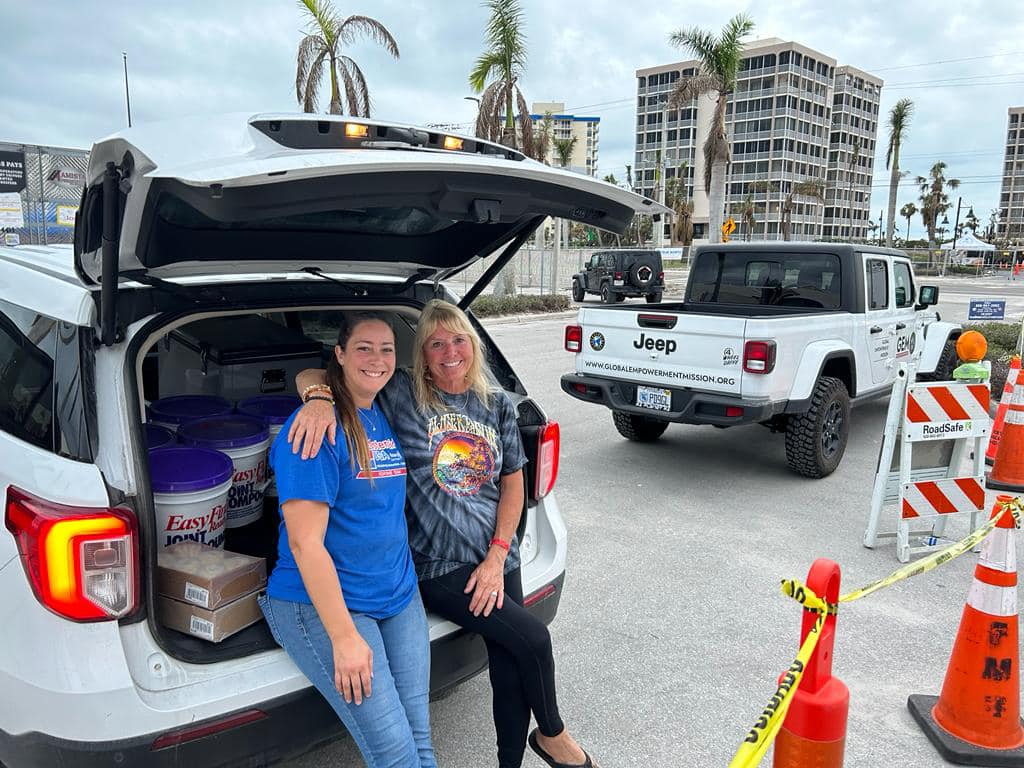 Rotary Florida Districts volunteers at work
