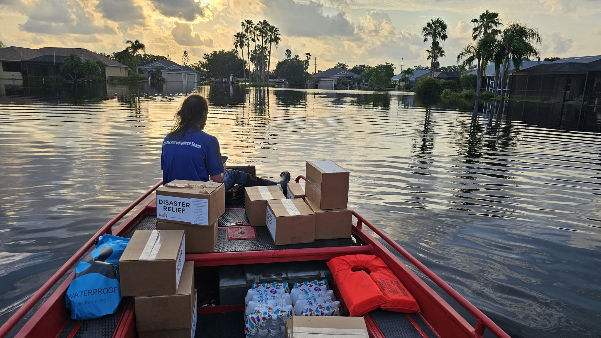 Rotary Florida Districts volunteers at work